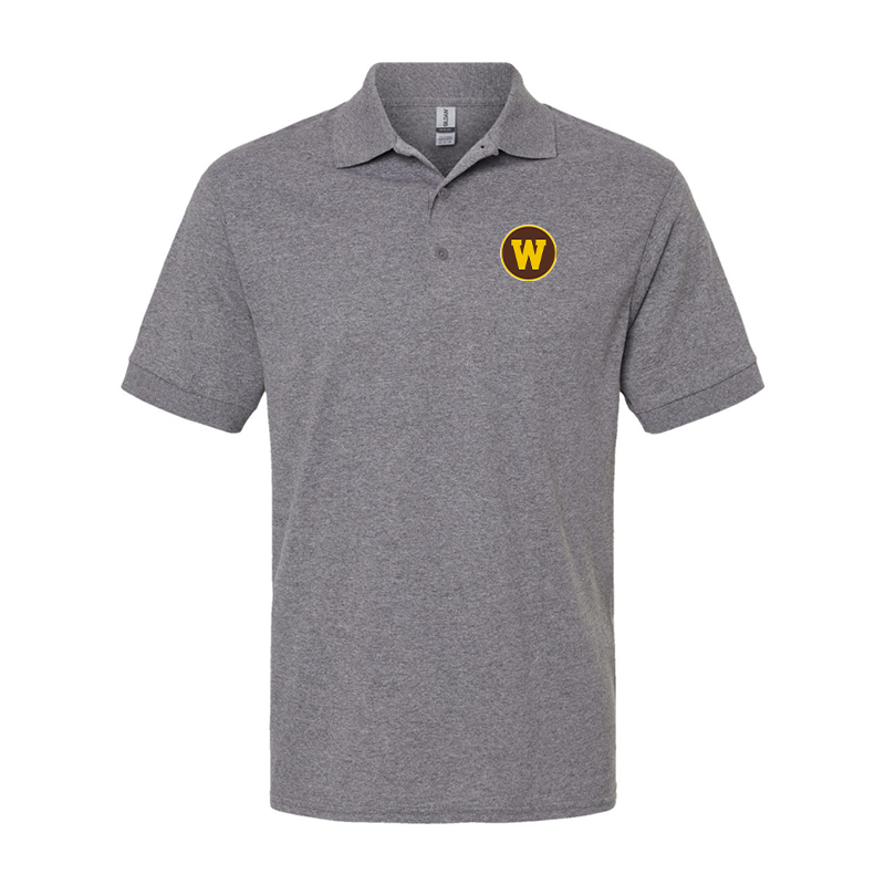 Men's   Western Michigan Broncos  Gildan Dry Blend Jersey Polo